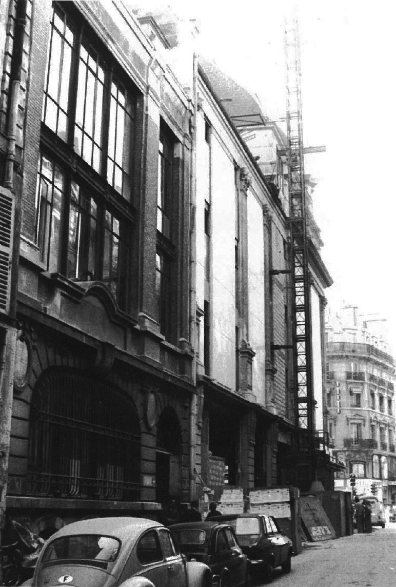 45_Historical side view of the façade, Magasins Esders © DR