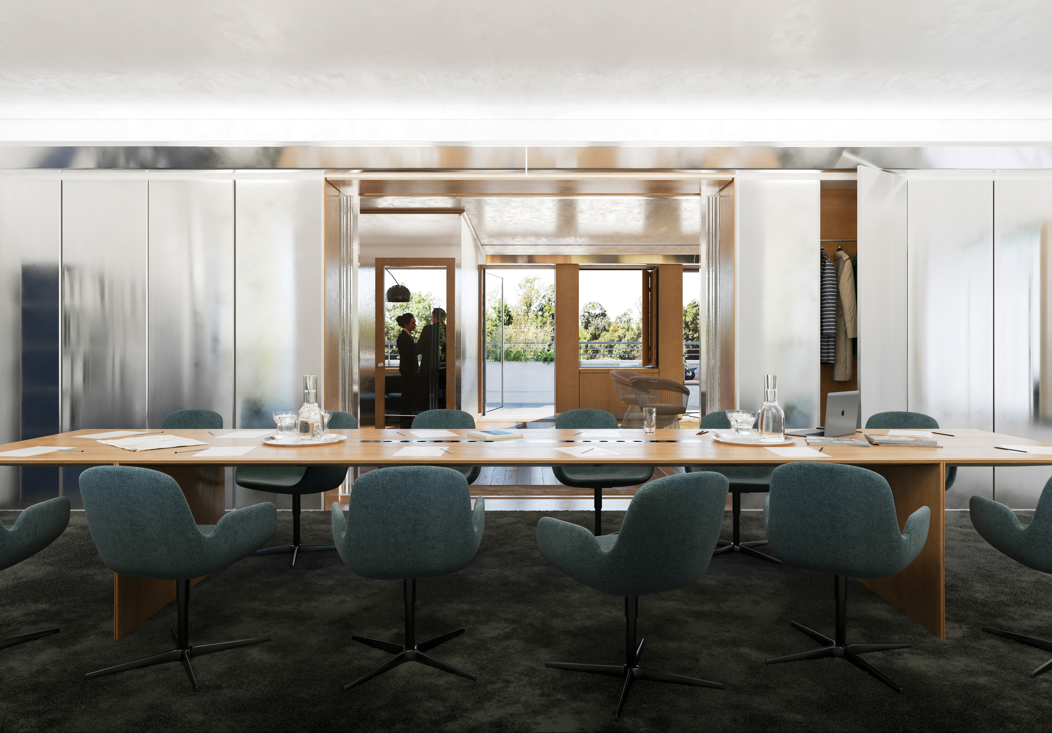 Franklin Azzi, 22 Montaigne LVMH Holding headquarters