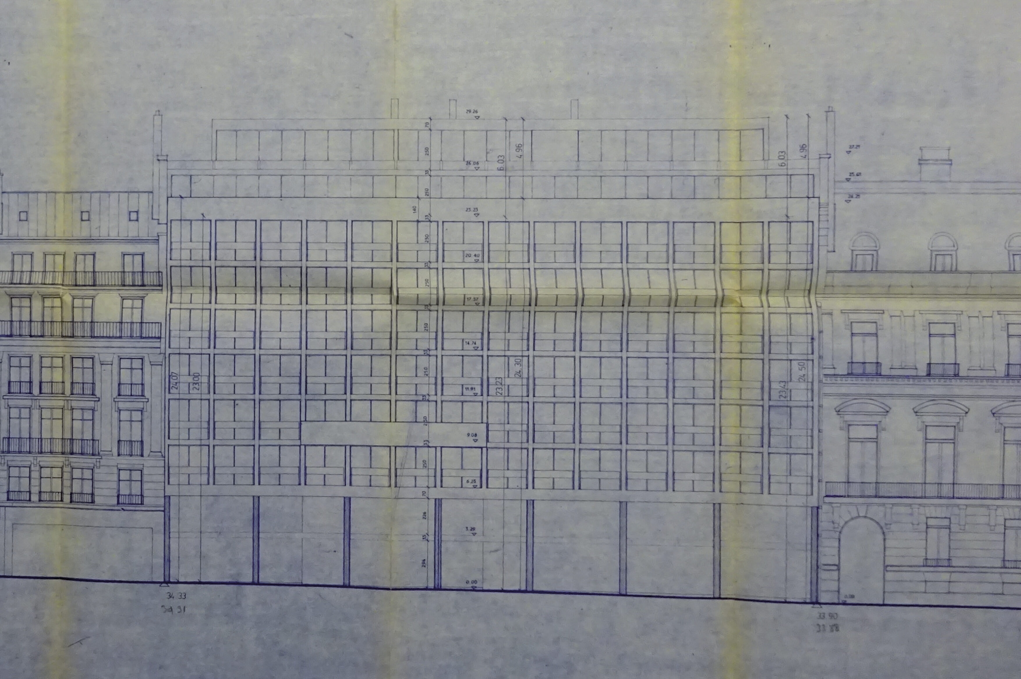 10 Wogenscky projet 4 26 Champs Élysées 1966