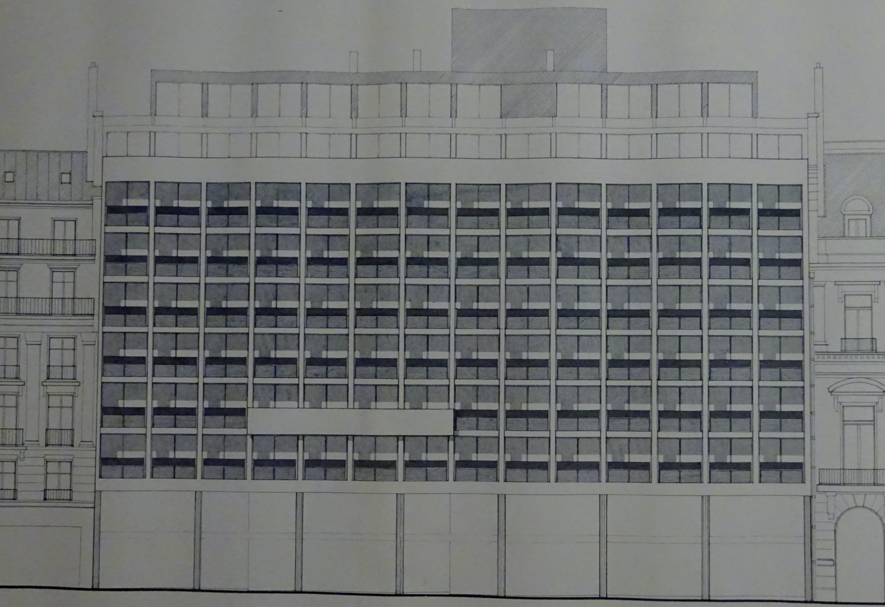 11 Wogenscky projet 3 26 Champs Élysées 1964
