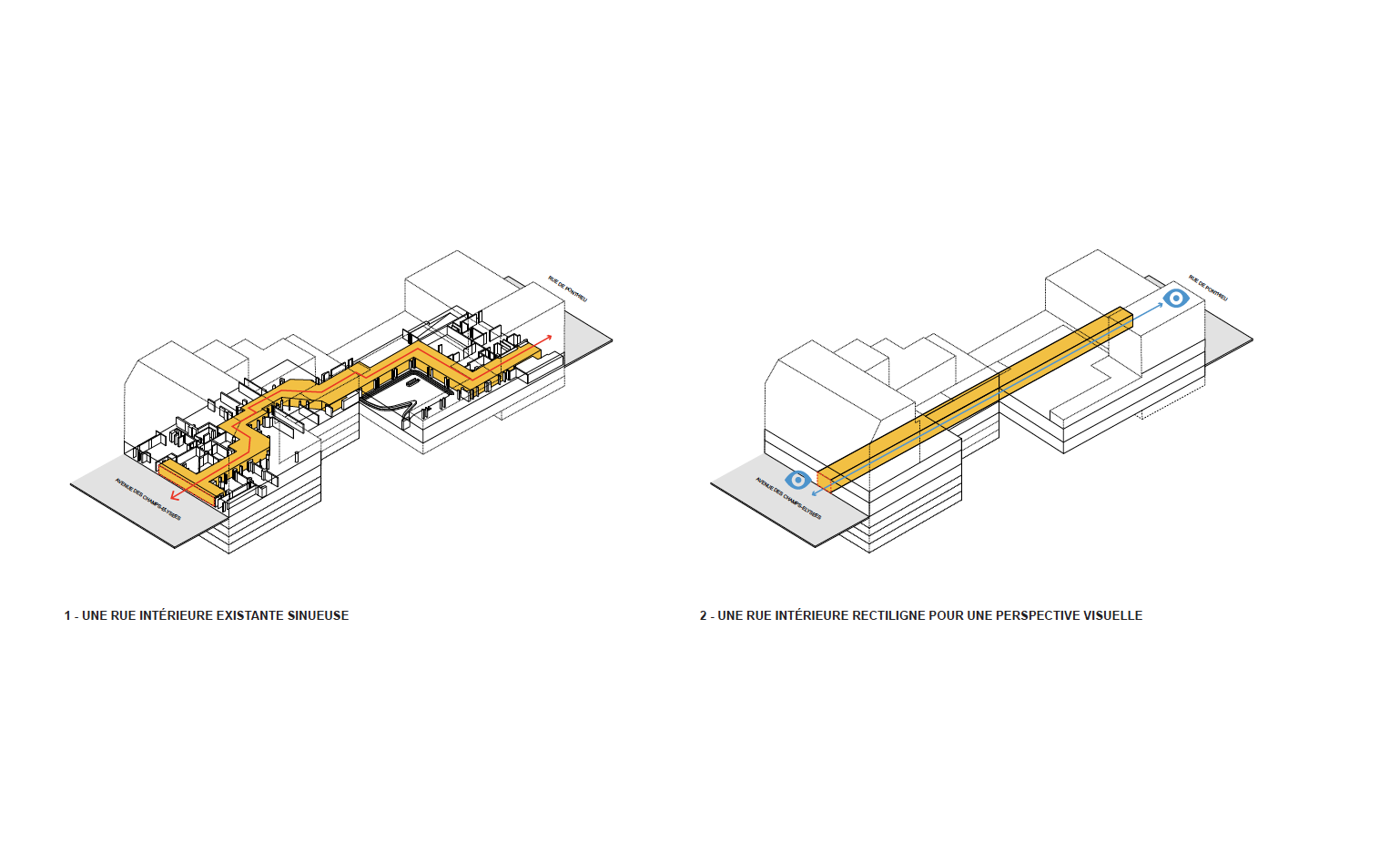 26 Franklin Azzi 26 Champs Élysées perspective visuelle