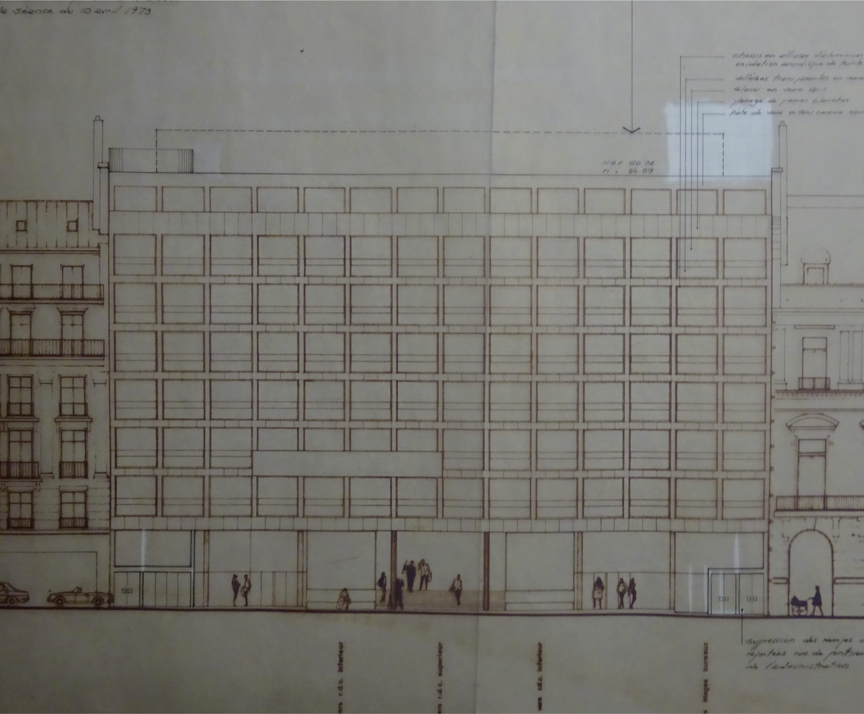 9 Wogenscky projets 6 à 9 26 Champs Élysées 1973
