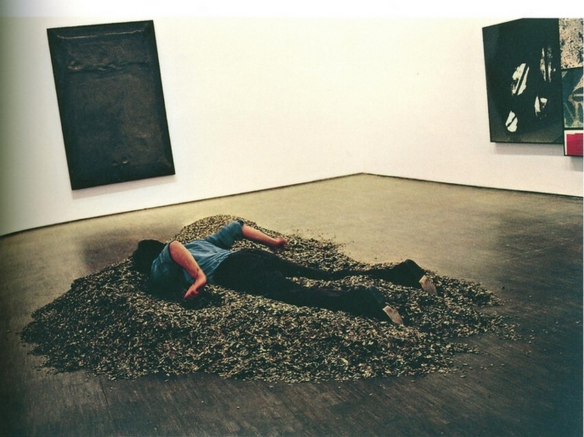 16 Souffle de feuilles feuilles de buis 1976 Giuseppe Penone