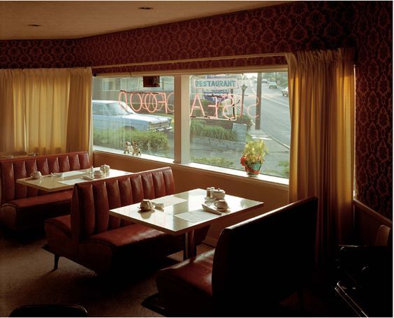 37 Sugar Bowl Restaurant Gaylord Michigan 1973 Stephen Shore