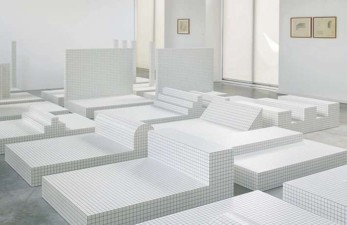 9 Vue de lexposition Histogrammes darchitecture Martin Argyroglo