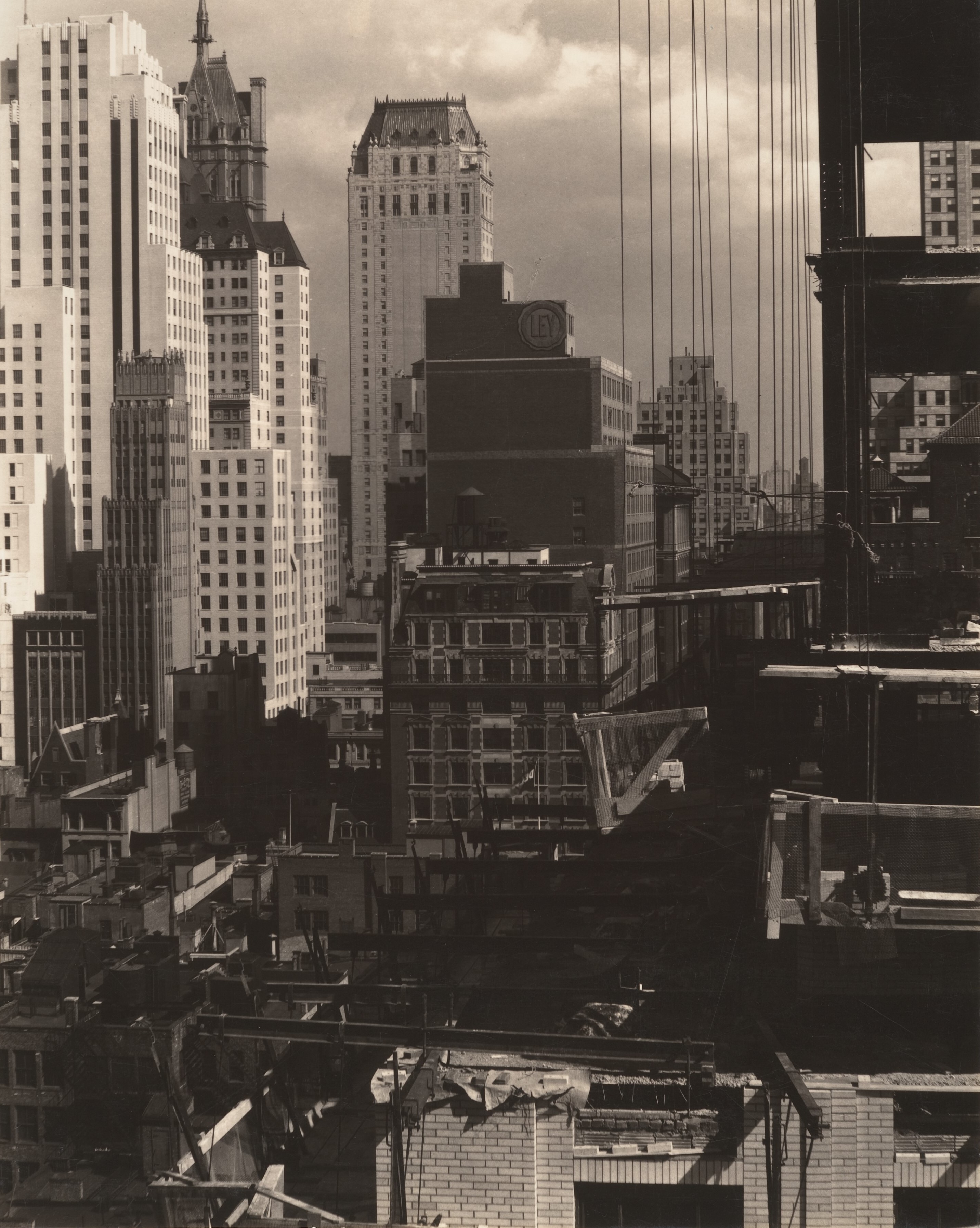 11. From My Window at An American Place, Gelatin silver print, Alfred Stieglitz, 1931 ©Metropolitan Museum of Art
