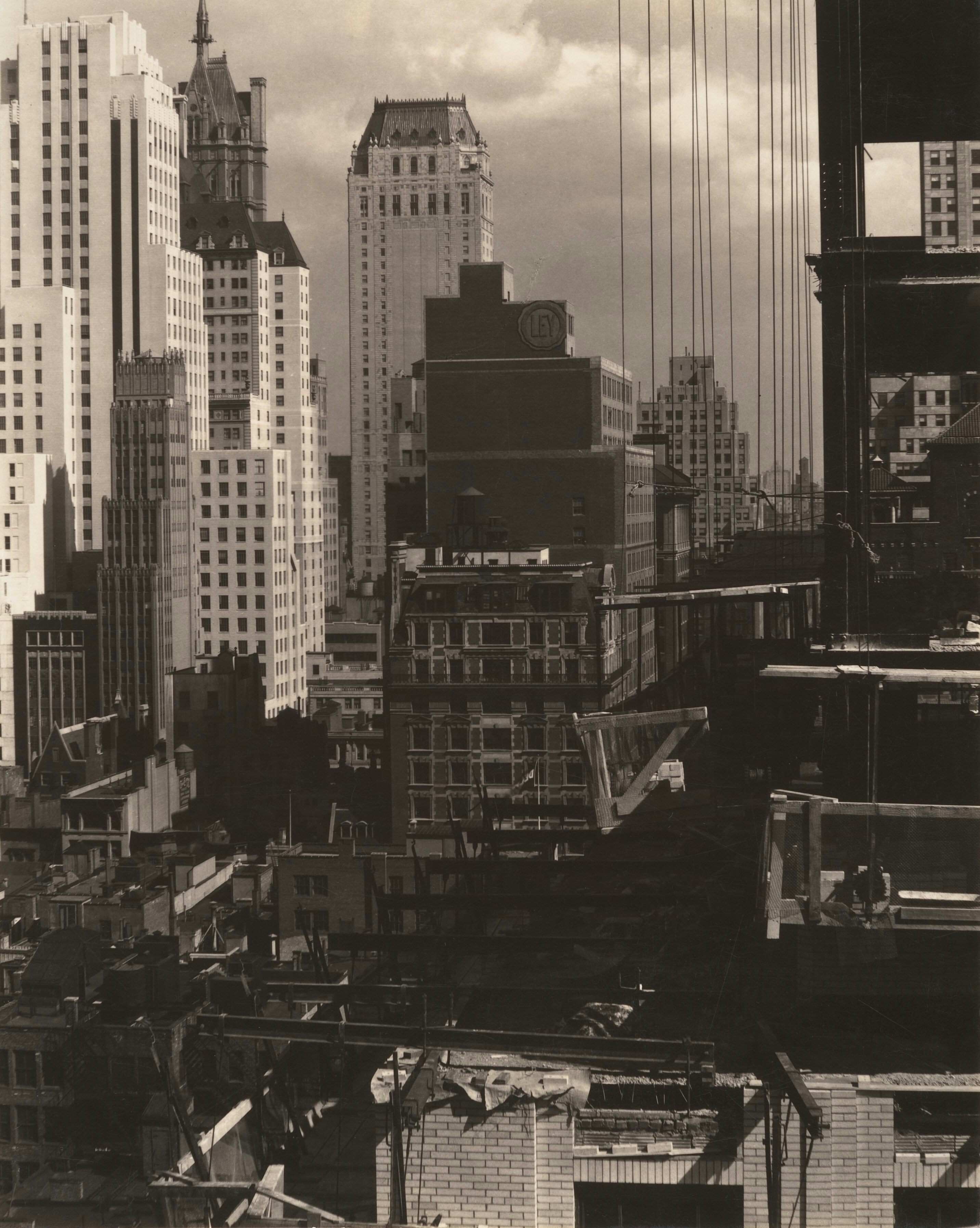 11. From My Window at An American Place, Gelatin silver print, Alfred Stieglitz, 1931 ©Metropolitan Museum of Art