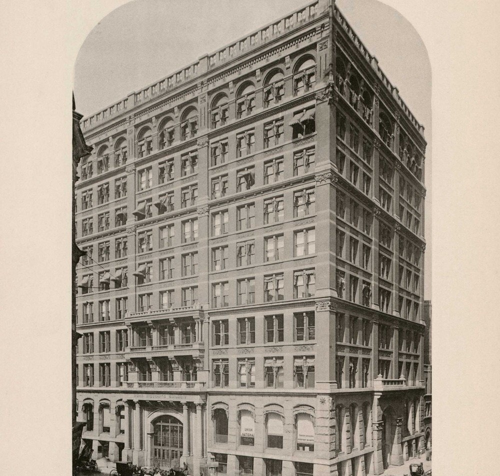 20. Le Home Insurance Building (Chicago), 1884-1885 | © Bnf
