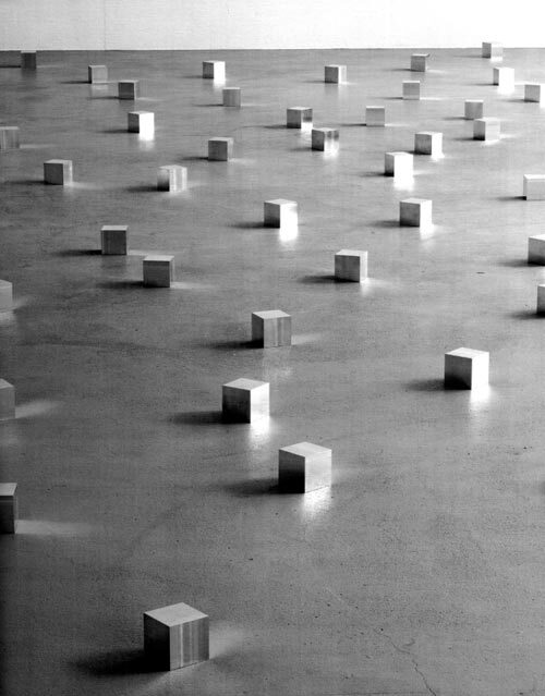15 Aluminium Club 2011 Carl Andre courtesy Galerie Tschudi