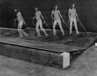36 Ramp with Canopy upwards part of Body Space Motion Things 1971 Robert Morris