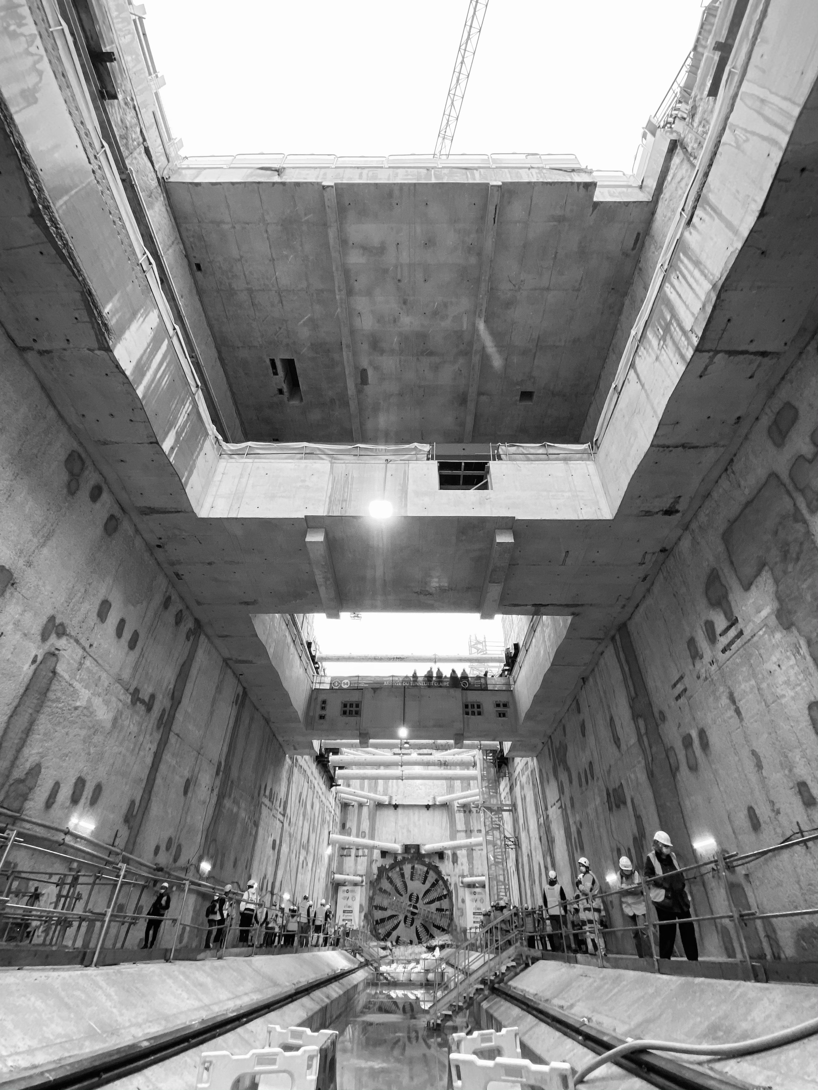 28 Arrivée du tunnelier Claire Gare L Haÿ les Roses Franklin Azzi Franklin Azzi