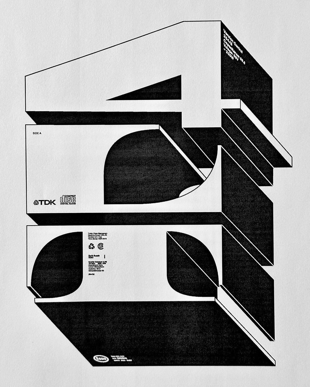 37 Architecture laser print on paper Kunel Gaur