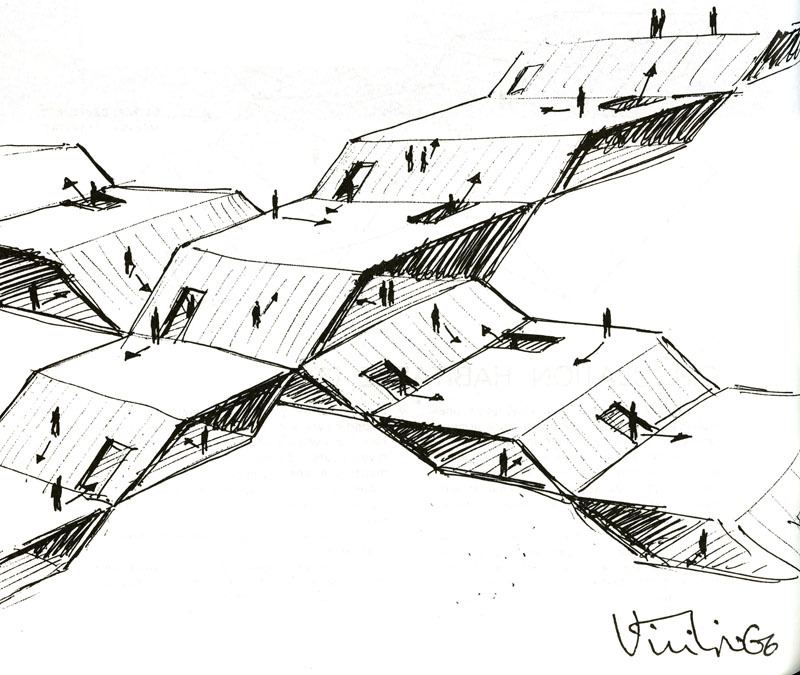 51 La fonction oblique Claude Parent et Paul Virilio