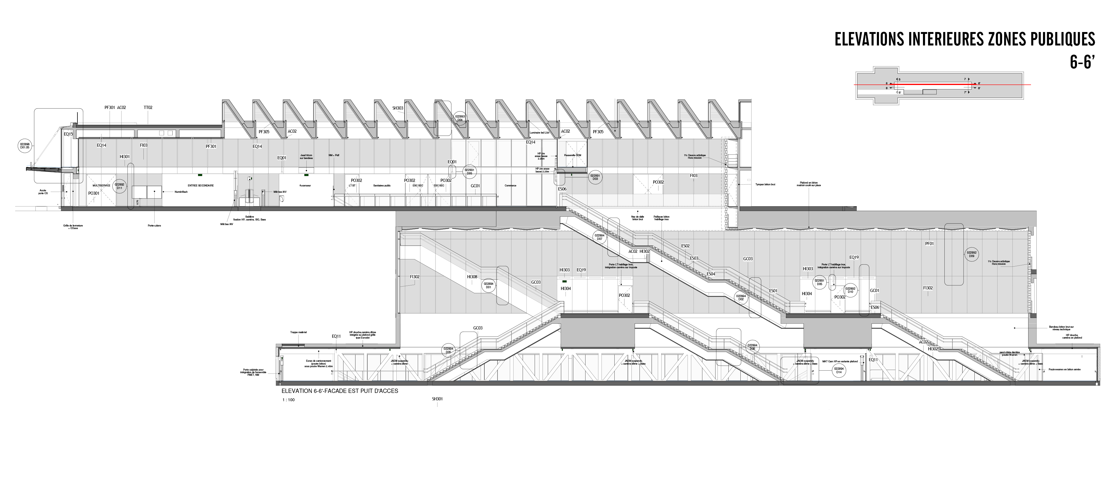 7 Élévation Gare L Haÿ les Roses Franklin Azzi Franklin Azzi