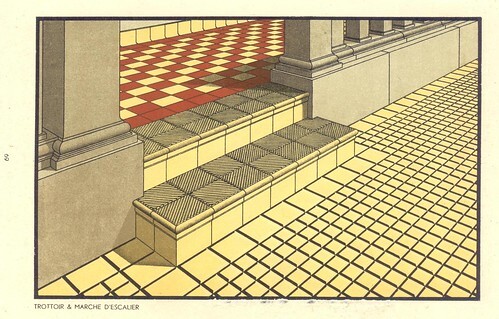 16 Planche dun catalogue de la Compagnie Générale de Céramique du Bâtiment Cérabati vers 1930