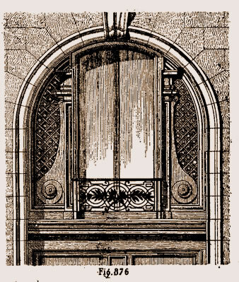 23 Porte cochère ancienne Le Dictionnaire Pratique de Menuiserie Ebénisterie Charpente par J Justin Storck édition de 1900