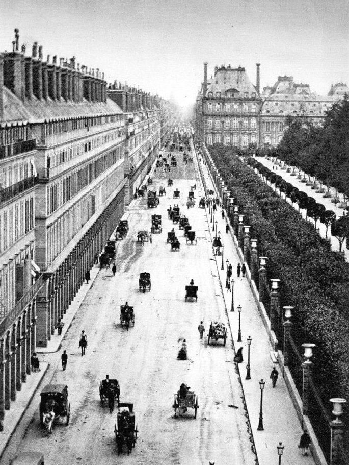 3 Rue de Rivoli 1855 Adolphe Braun