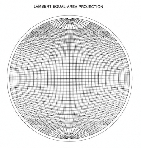 05 Lambert Equal, Area projection DR