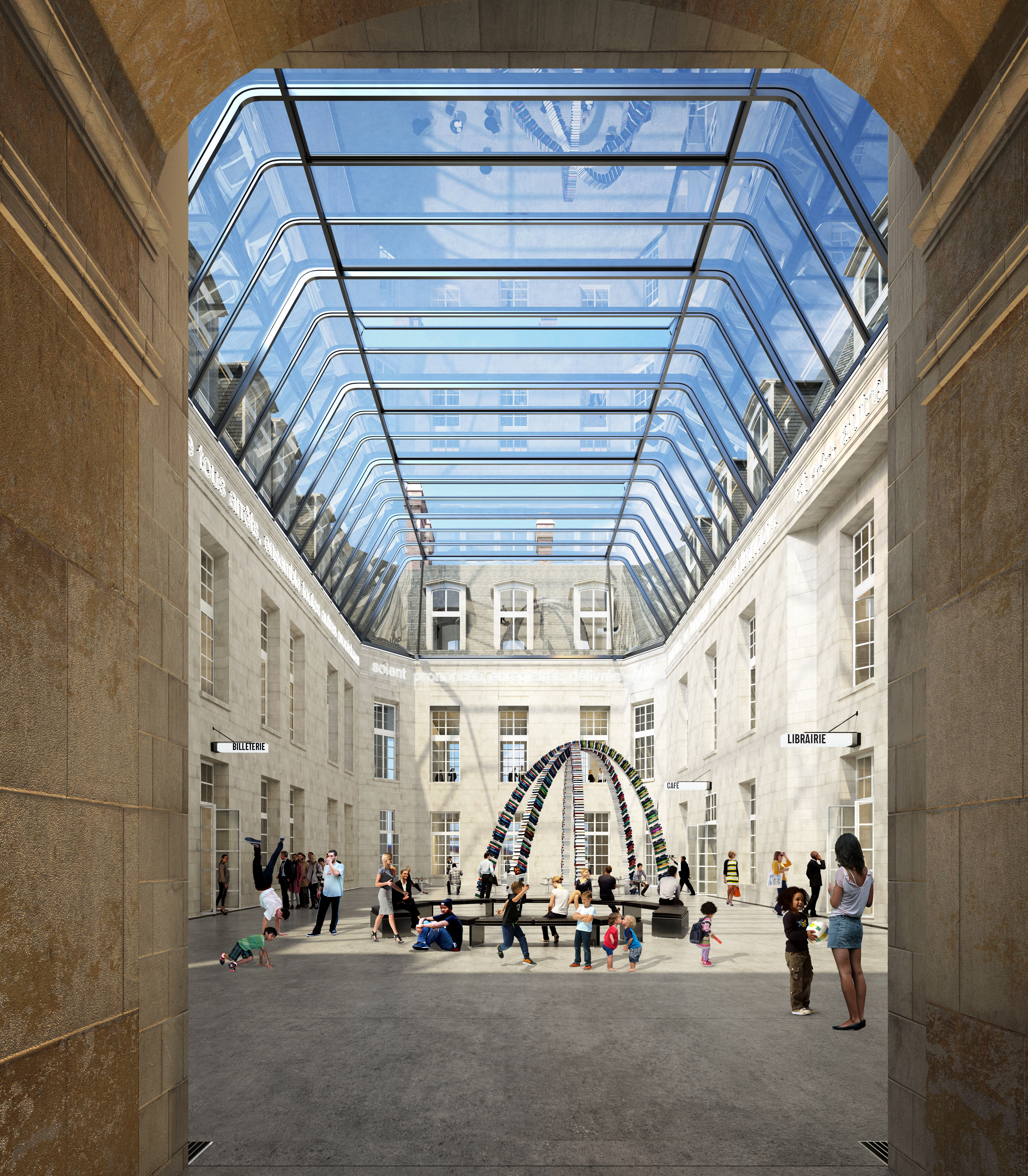 Cité internationale de la langue française © FRANKLIN AZZI