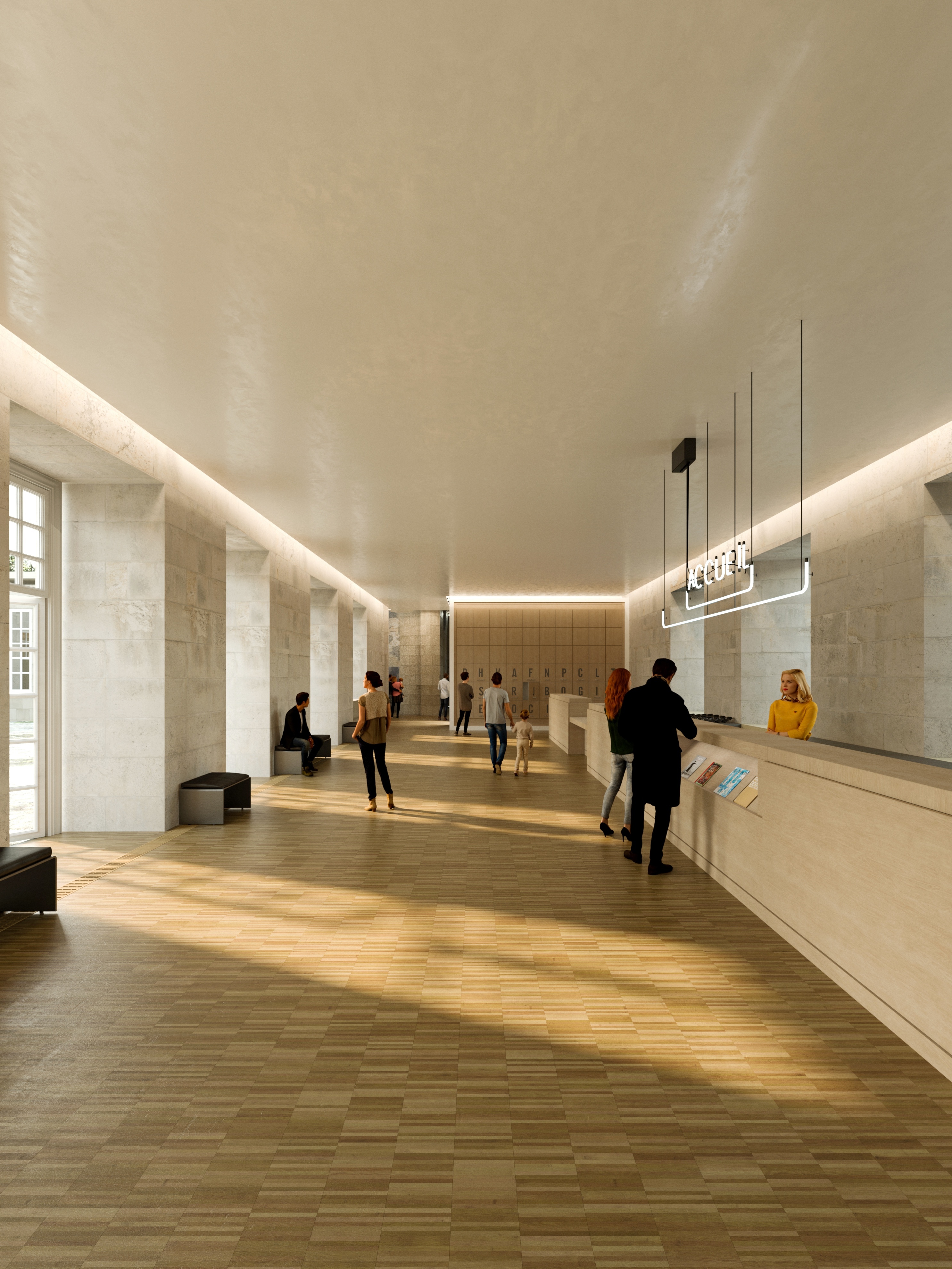 Cité internationale de la langue française © FRANKLIN AZZI