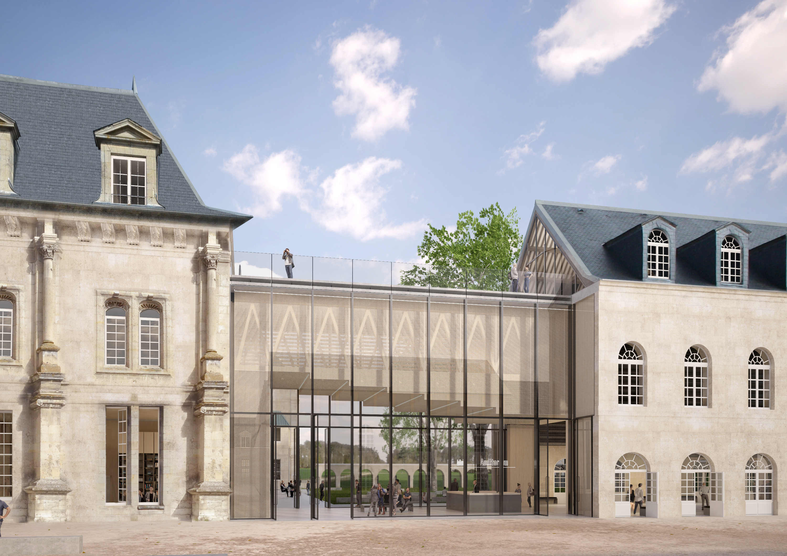 Cité internationale de la langue française © FRANKLIN AZZI