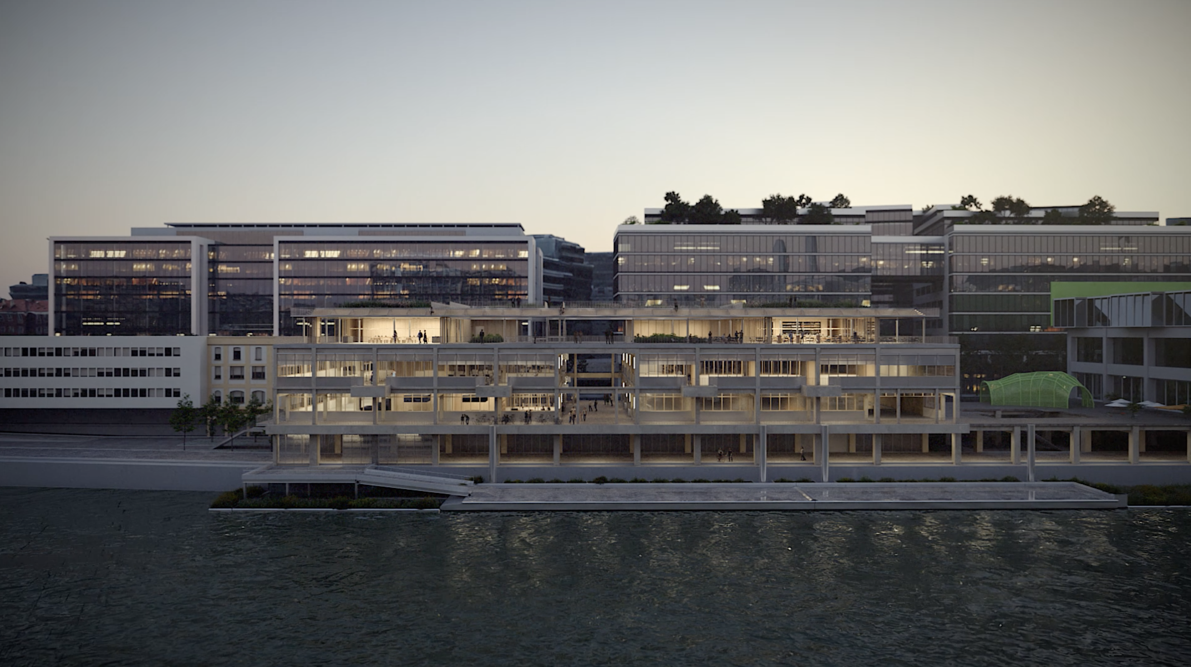 Franklin Azzi, Magasins généraux