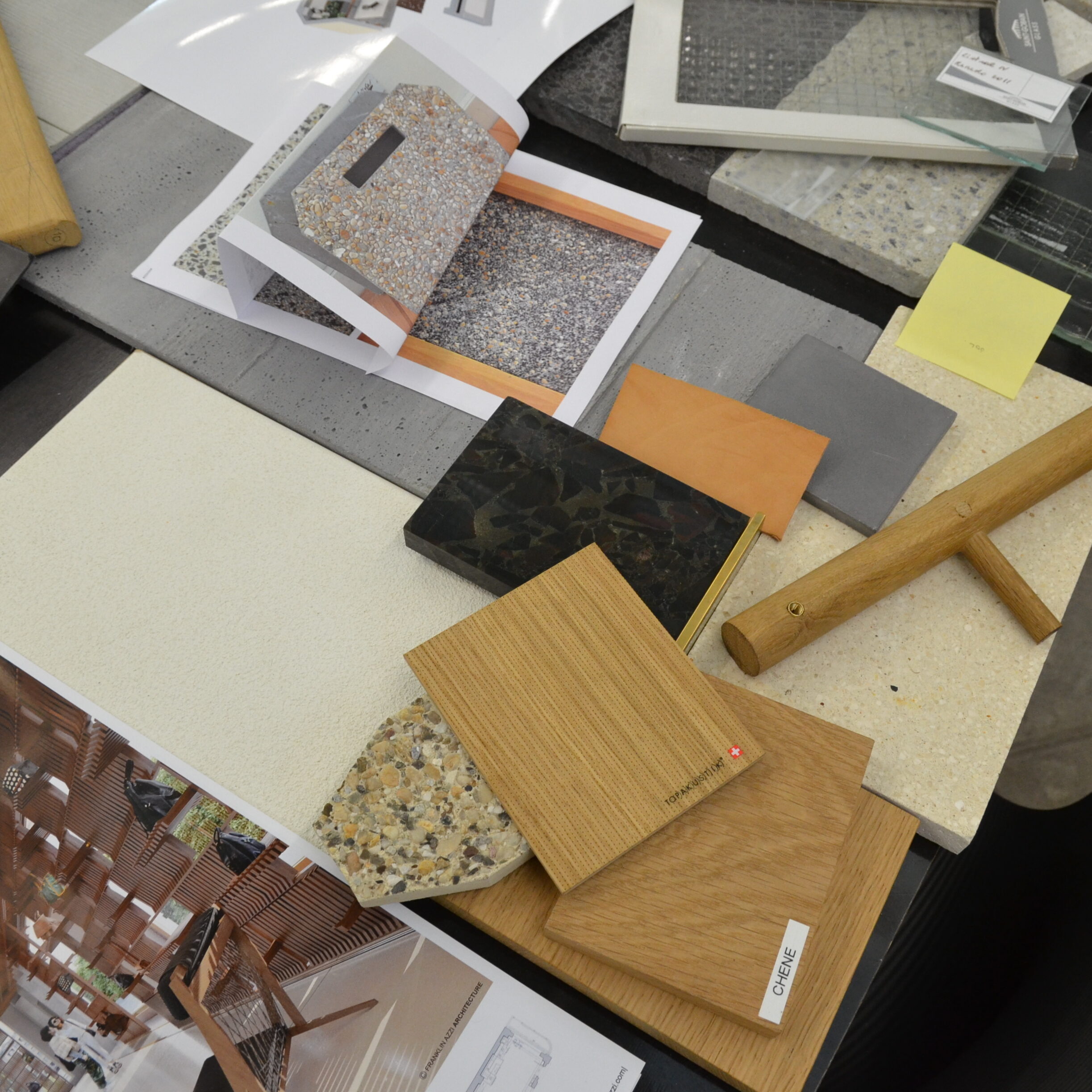 14 Matériaux du projet Franklin Azzi