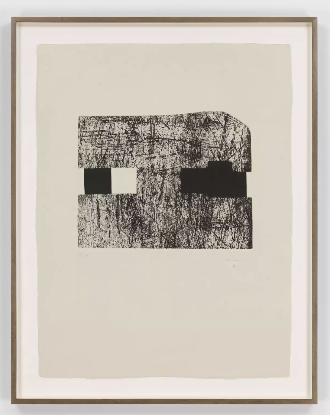 21 Untitled from the portfolio 22 Für die Pinakothek der Moderne22 1994 Eduardo Chillida