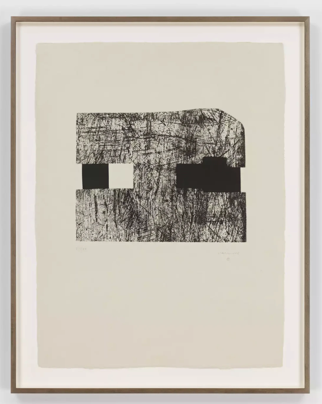 21 Untitled from the portfolio 22 Für die Pinakothek der Moderne22 1994 Eduardo Chillida