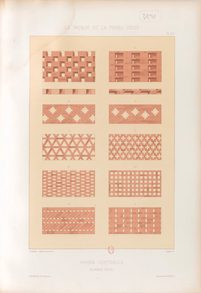 36 La brique et la terre cuite parois verticales DR