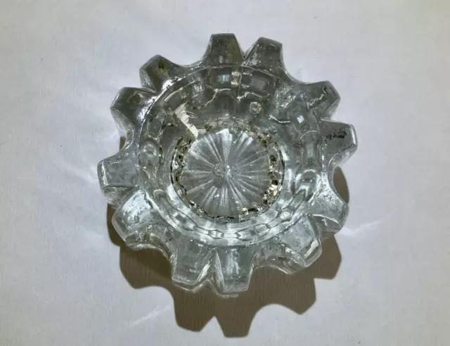 04 Antique Pressed Clear Glass DR