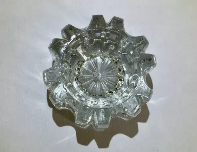 04 Antique Pressed Clear Glass DR