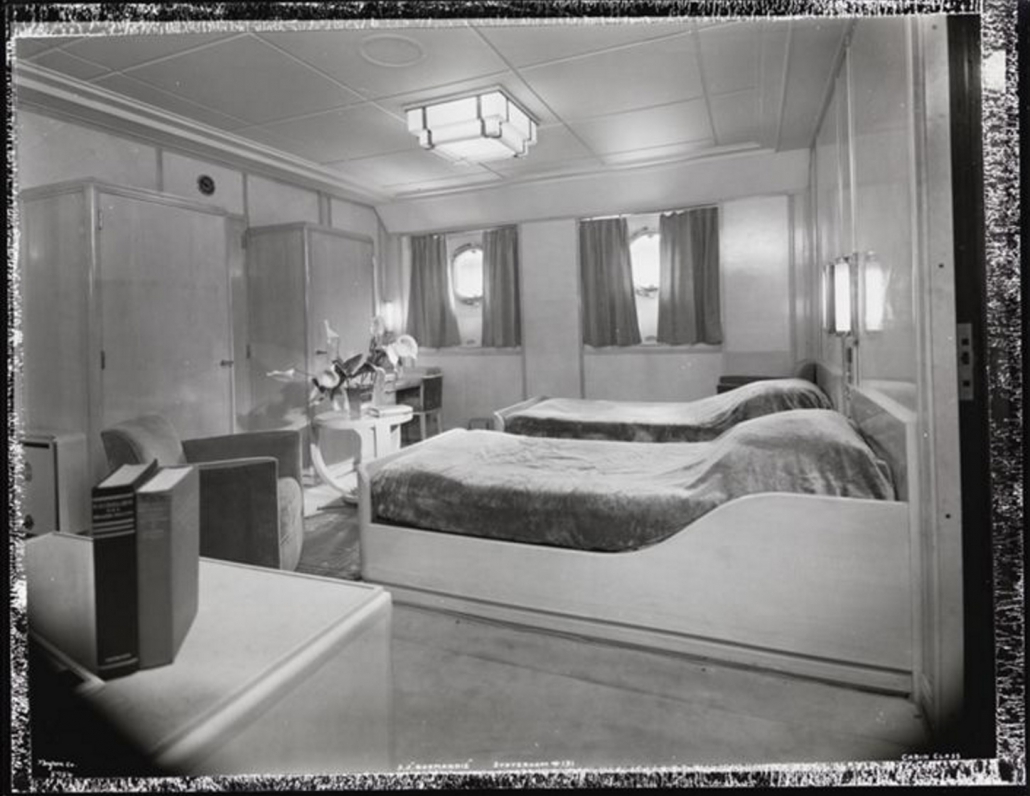 14 Ocean liner, Normandy, France, 1935 ©DR