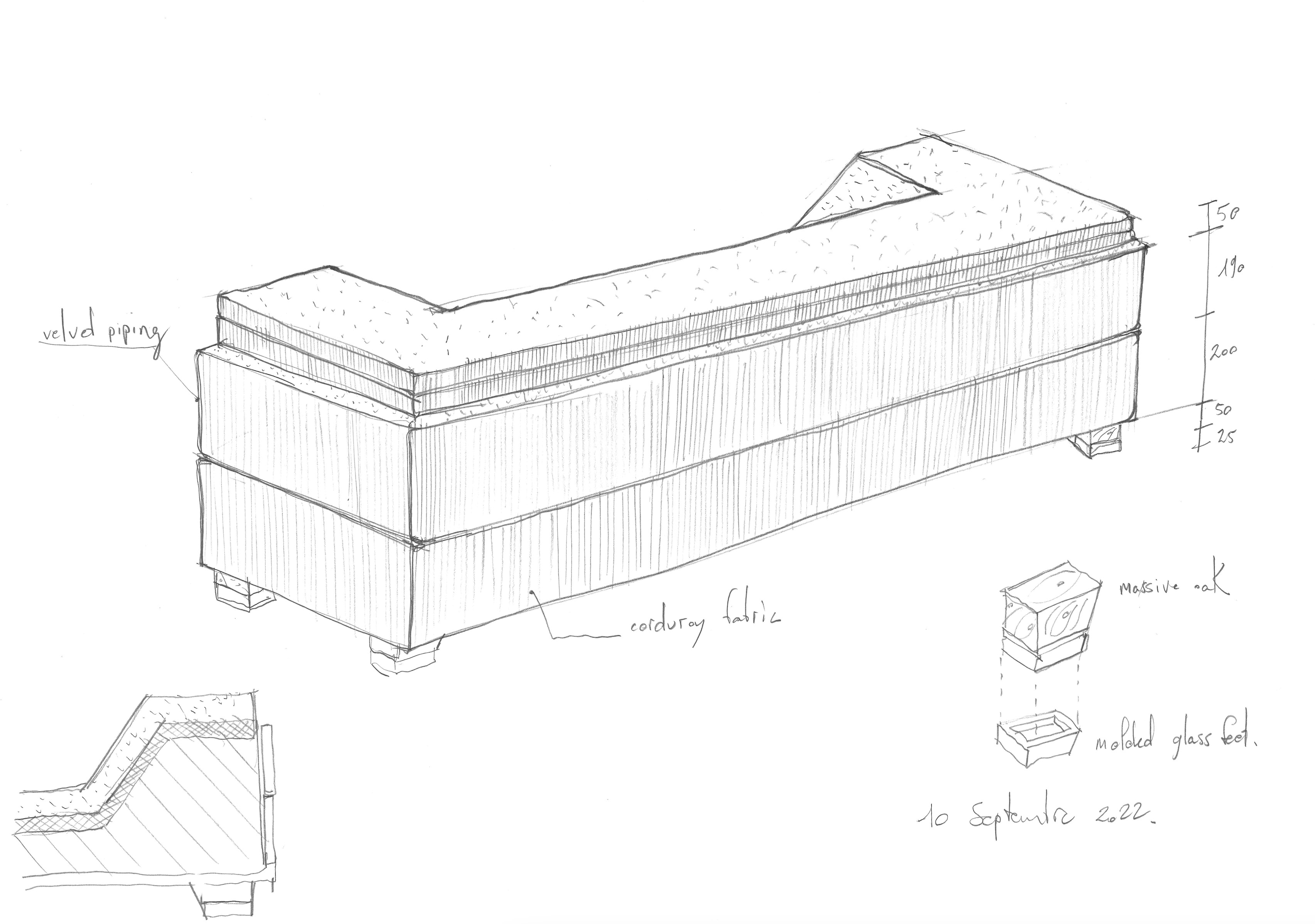 02 Franklin Azzi, sketch of furniture EPY.BEI.01