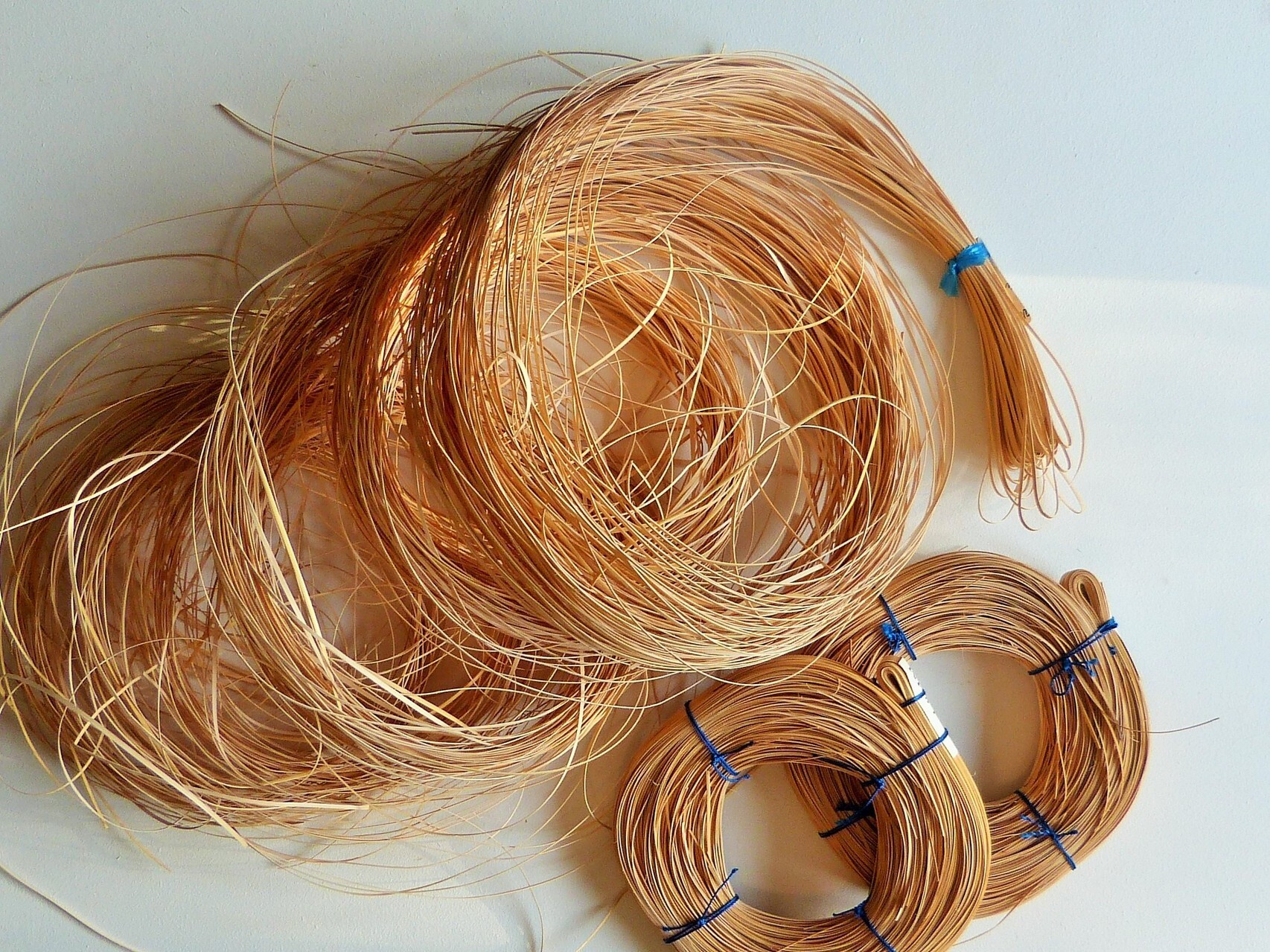 16 Canne pour cannage traditionnel six brins Cane for the six strands traditional caning Atelier Beau Brin