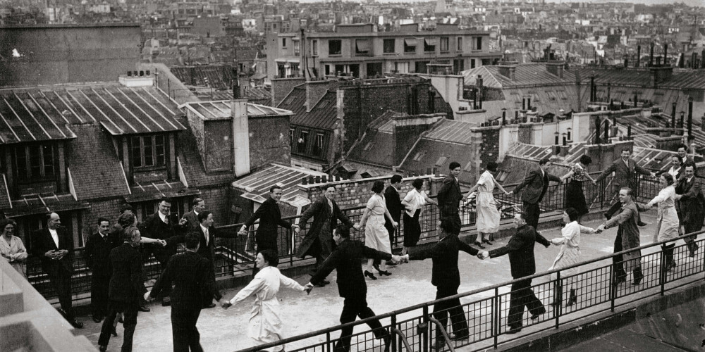 8 Danse sur les toits de Paris 1936 Photographie de presse Agence Meurisse BNF