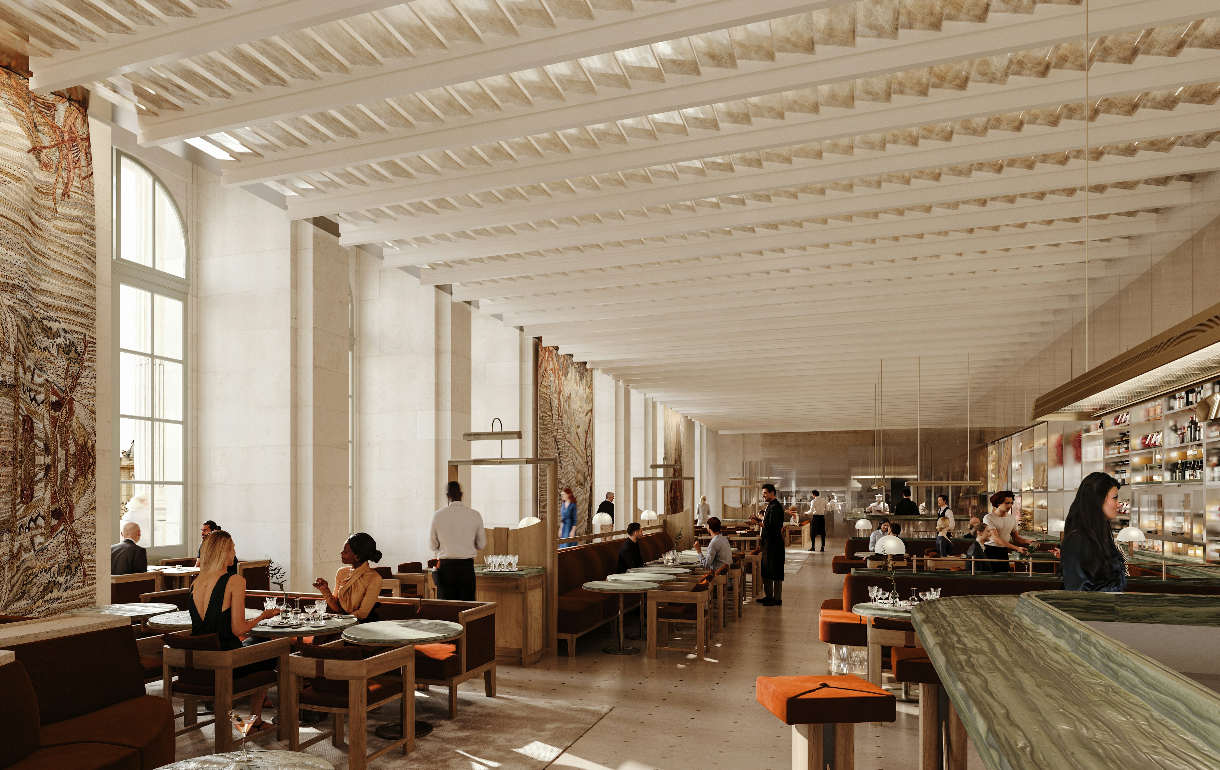 GRAND PALAIS, RESTAURANT © FRANKLIN AZZI