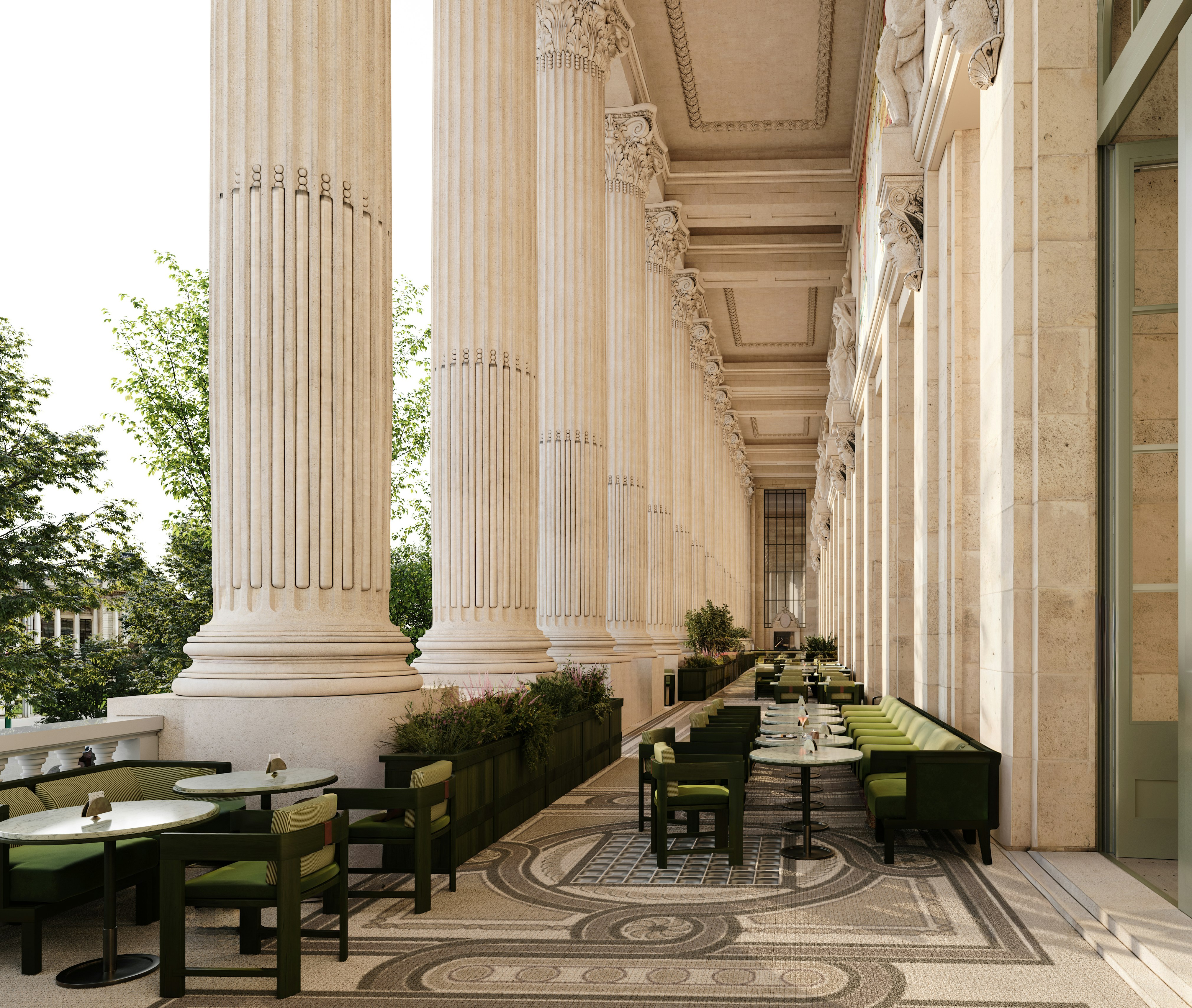 GRAND PALAIS, RESTAURANT © FRANKLIN AZZI
