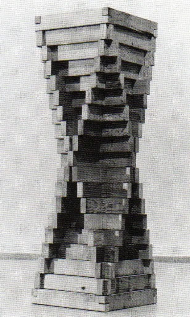 30 The pyramid Carl Andre 1959 Carl Andre