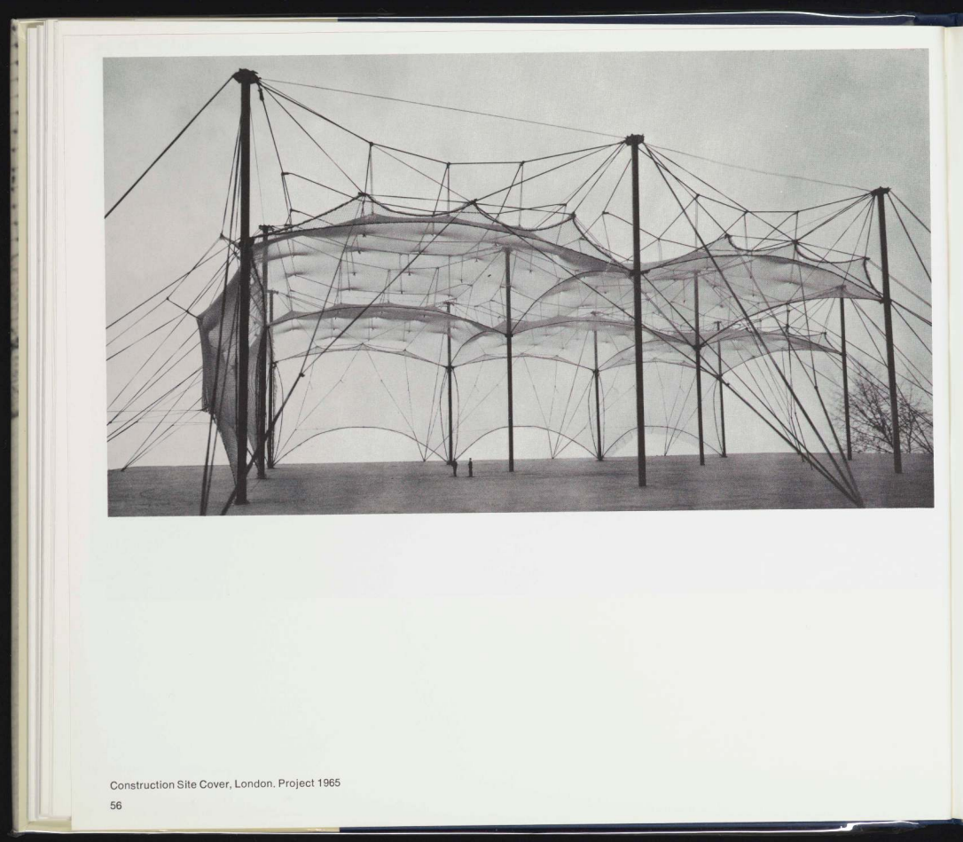 12 Construction site clover 1965 Frei Otto