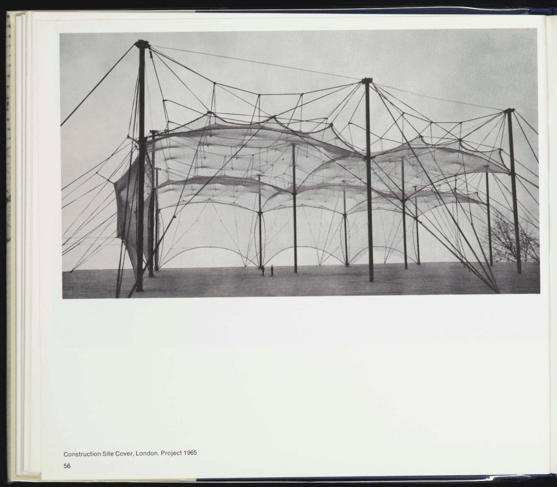 12 Construction site clover 1965 Frei Otto