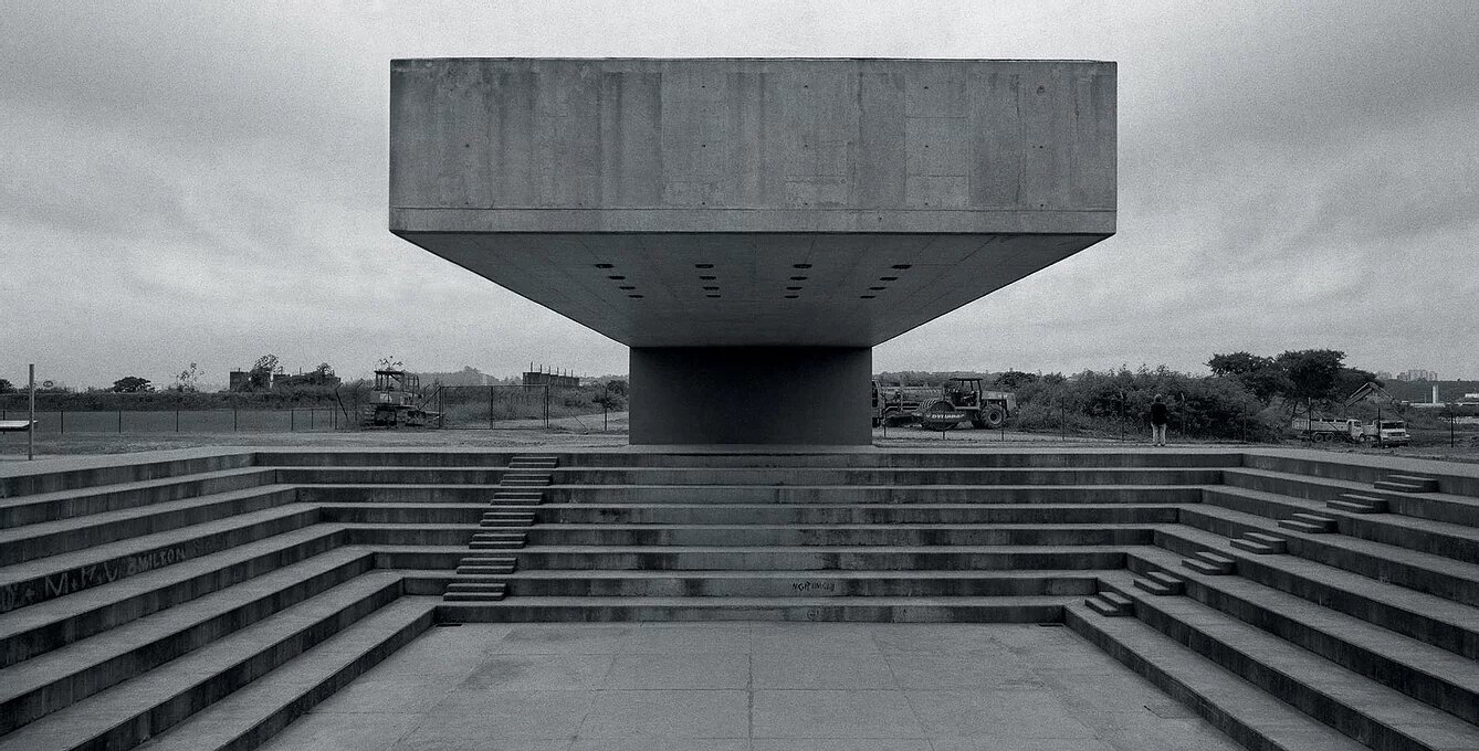36 Amphithéâtre du parc Villa Lobos Sao Paulo 1989 Decio Tozzi
