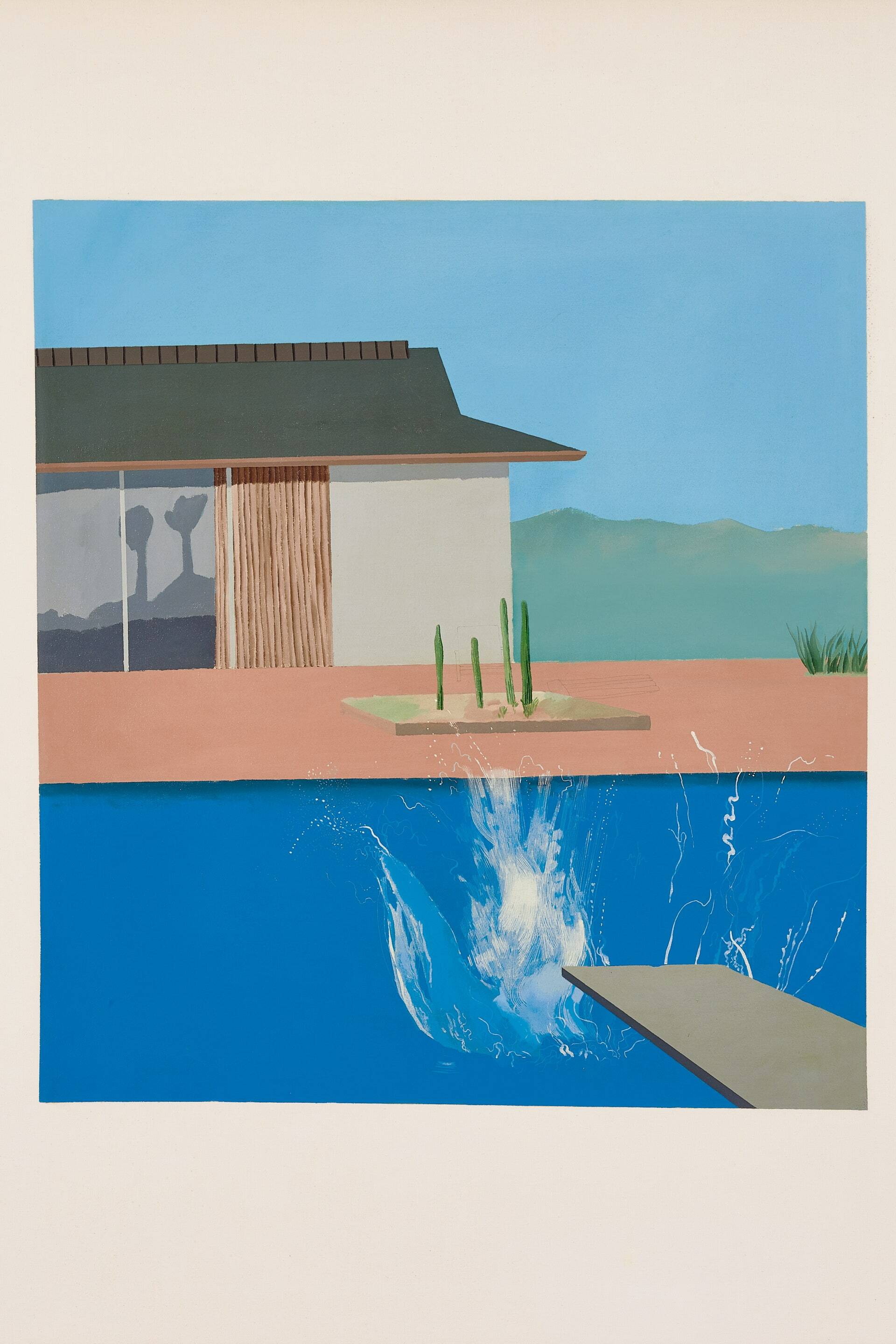 18 The Splash 1966 David Hockney