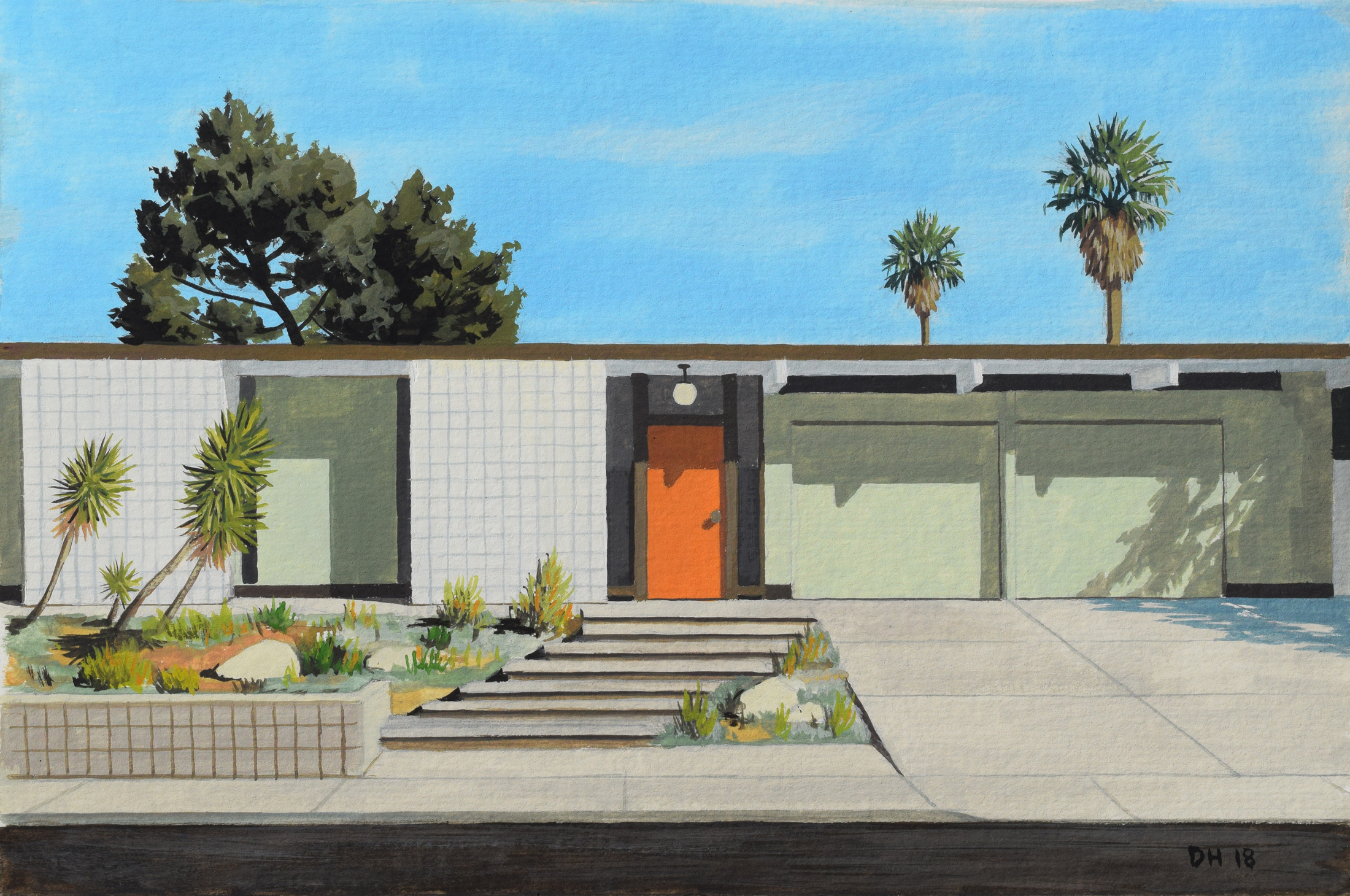 19 Eichler with red door 2018 Danny Heller