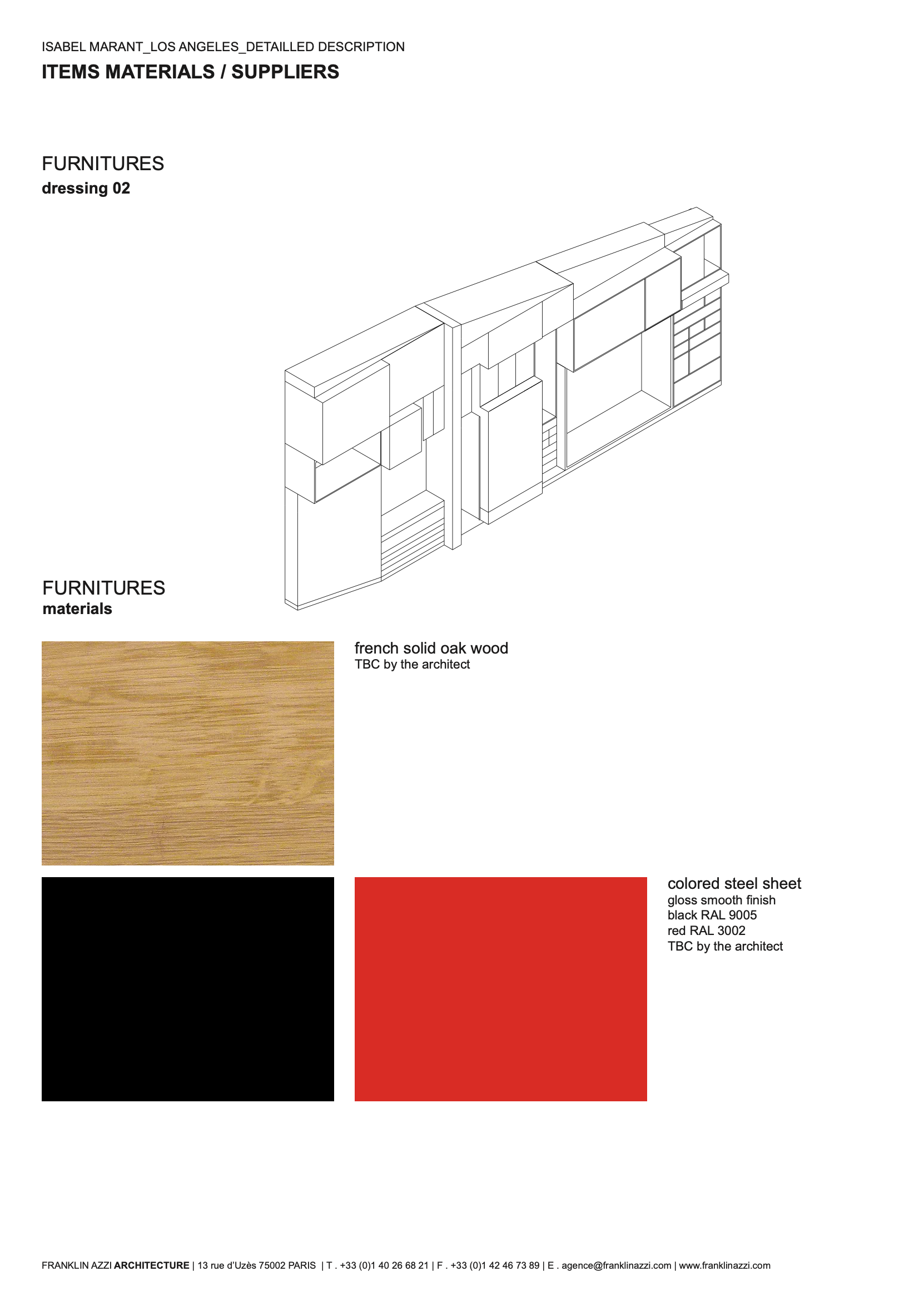 34 Furnitures for Isabel Marant Franklin Azzi