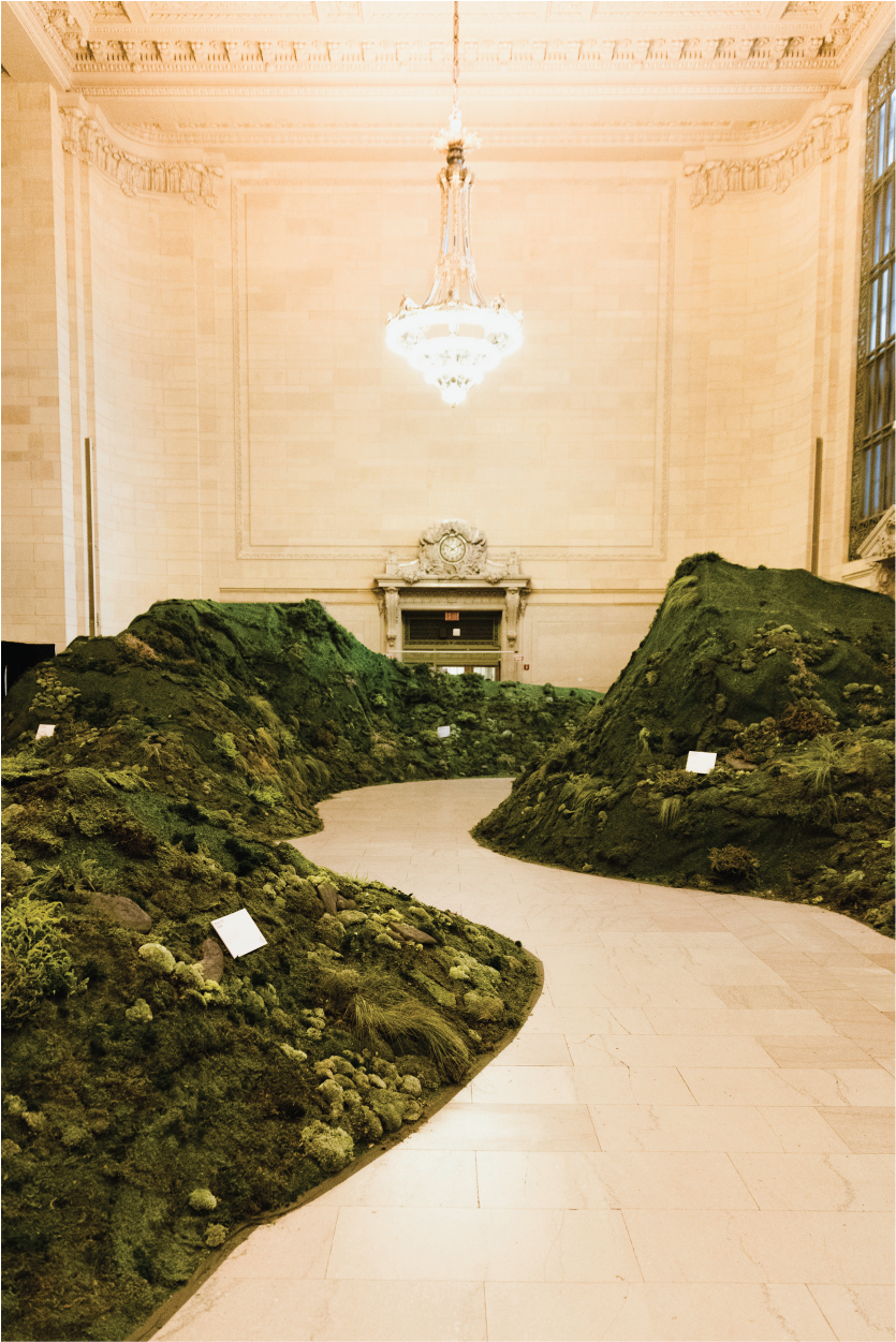5 Studio Lily Kwong for Highland Park Installation in Grand Central Station New York 2018 Kevin Fabrizi