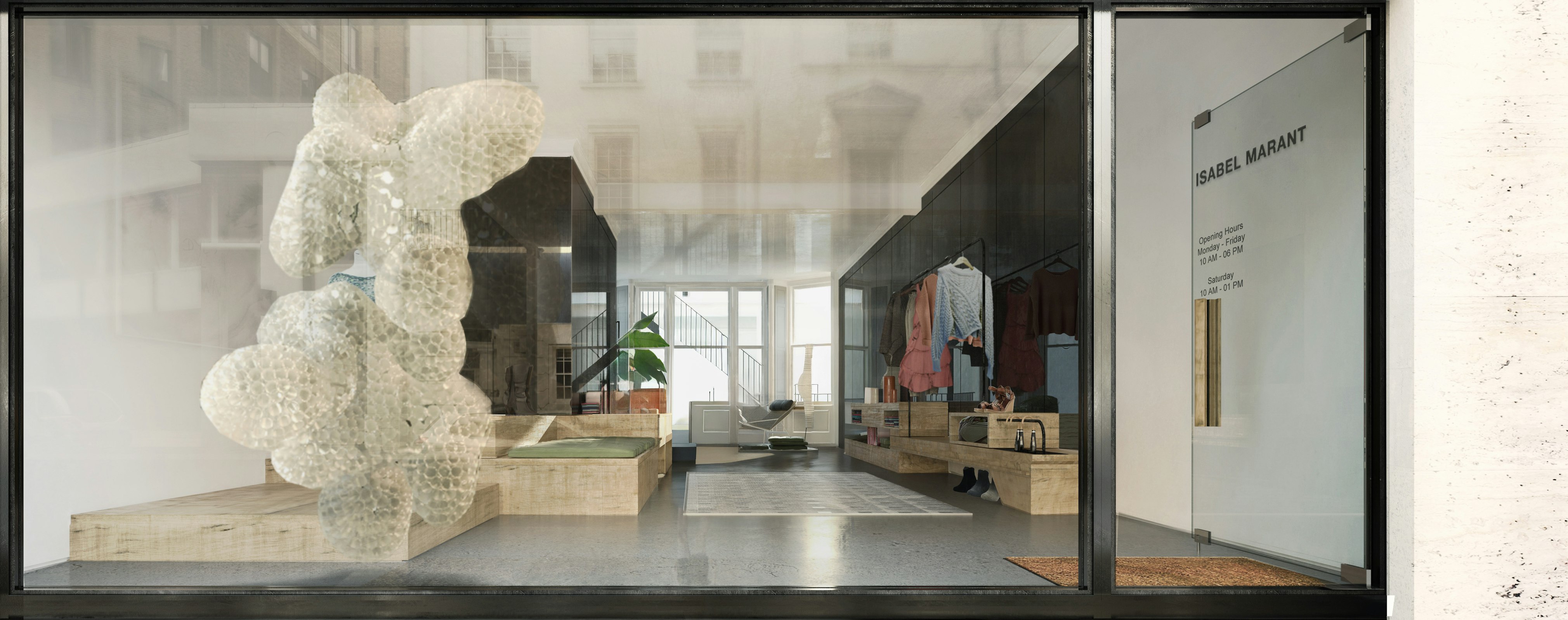 FRANKLIN AZZI, ISABEL MARANT, LONDON