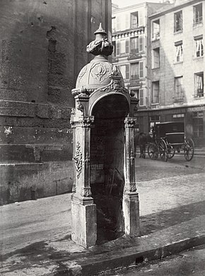 05 Urinal Paris France 1875 Charles Marville