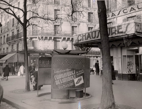 18 Vespasienne Belleville Paris France 1959 National Library of France
