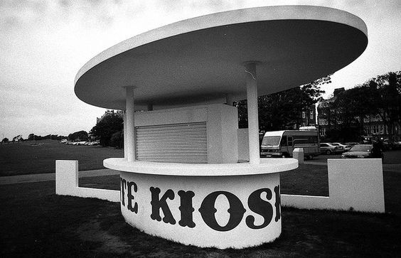 14 The kite kiosk at the Folkestone Triennial arts festival DR
